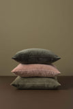 Cotton Velvet Cushion Cover | Ivy  | Inc. feather inner