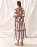 The Amalia Dress | Mala Stripe