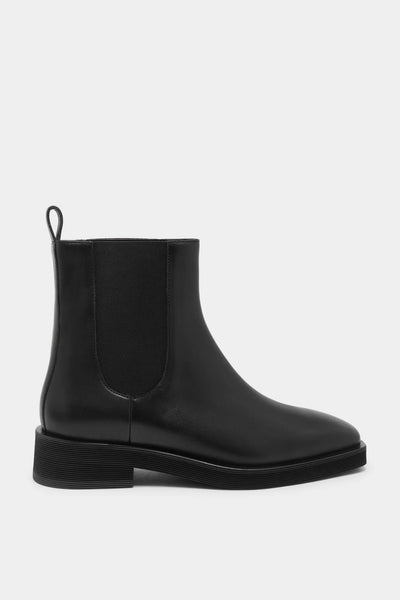 Clara Leather Boot | Black